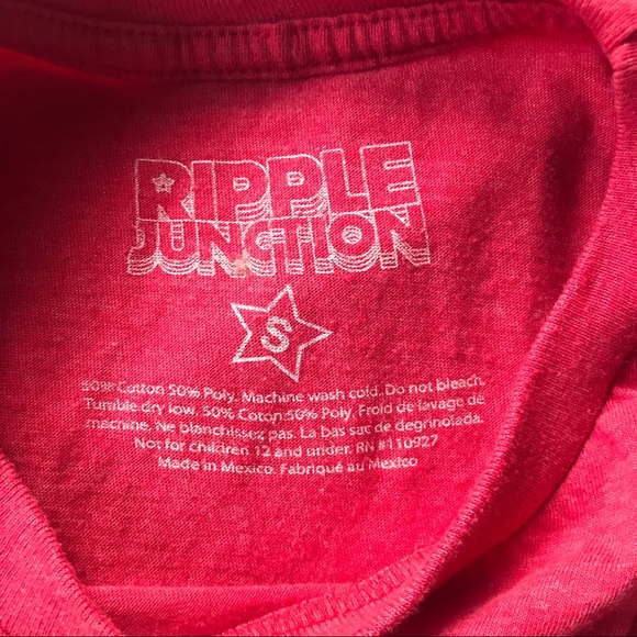 Ripple Junction | Red Sriracha Logo Graphic Shirt - Picture 6 of 6